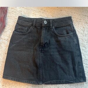 Urban Outfitters Charcoal Mini Skirt